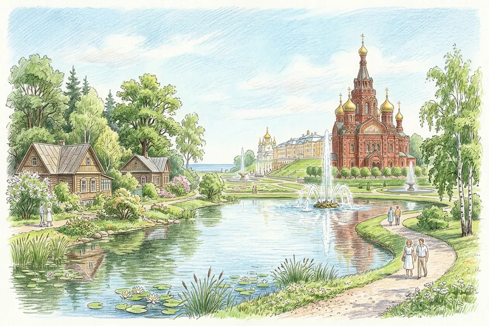 Куда сходить в Петергофе кроме фонтанов